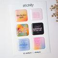 Anchored In Faith Sticker Pack