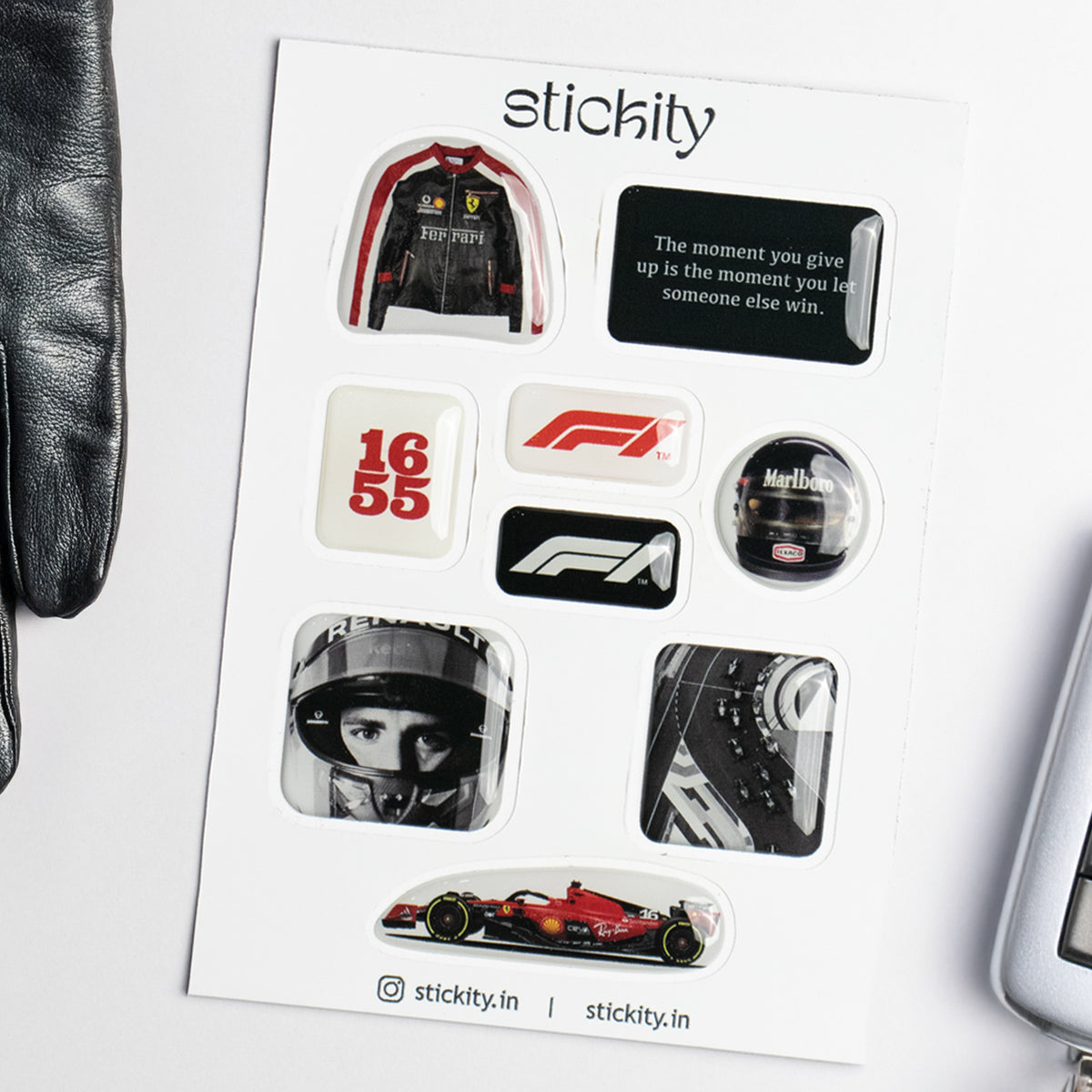 Race Day Sticker Pack
