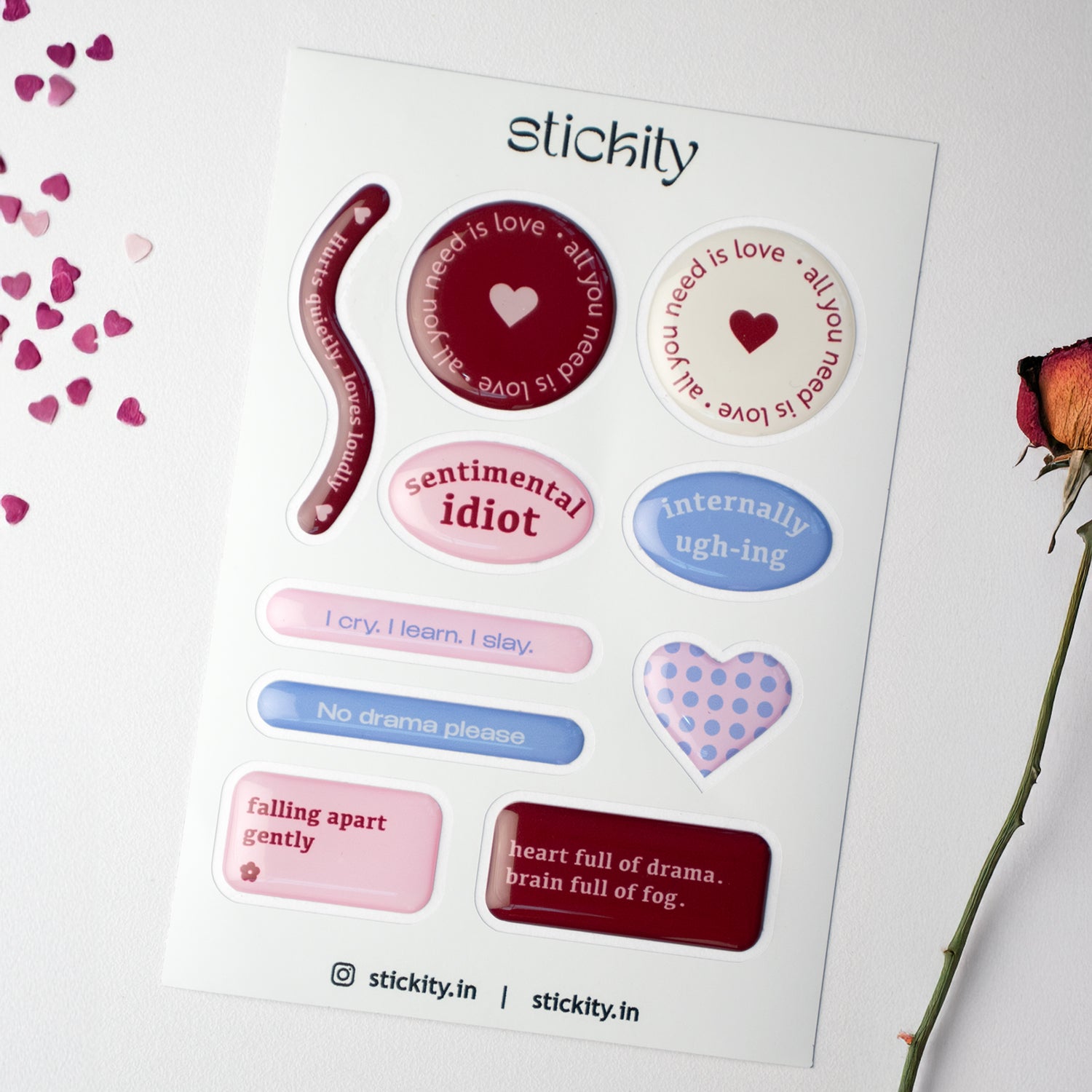 Pretty Little Meltdowns Sticker Pack