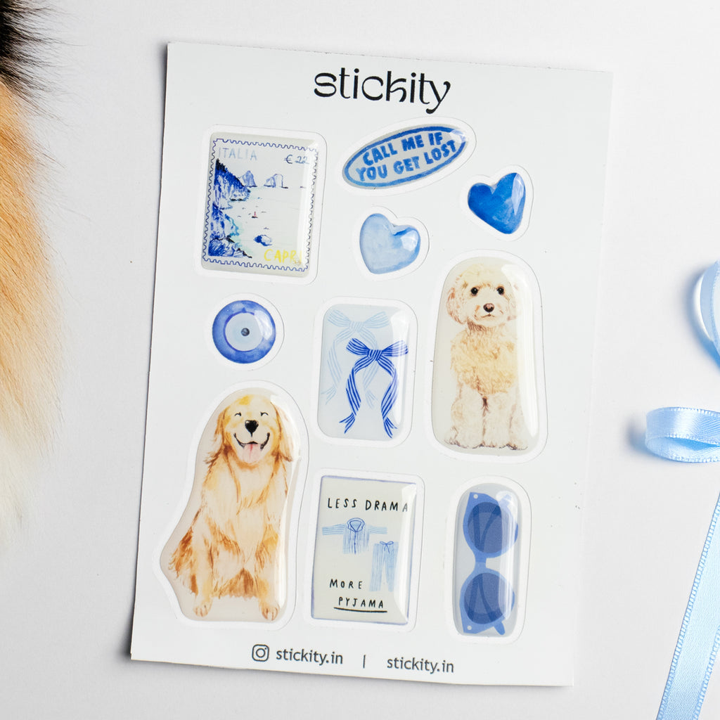 Serotonin Blues Sticker Pack