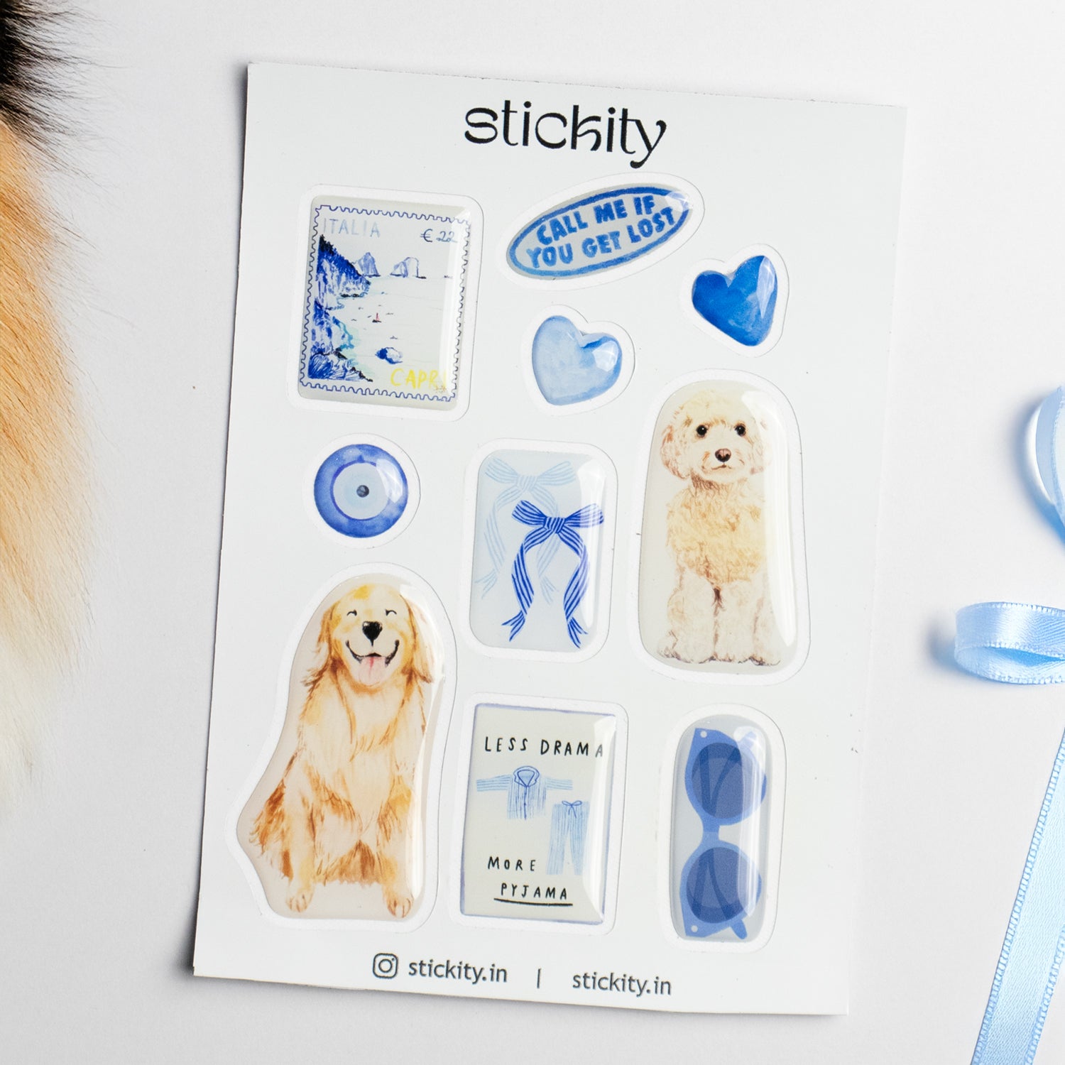 Serotonin Blues Sticker Pack