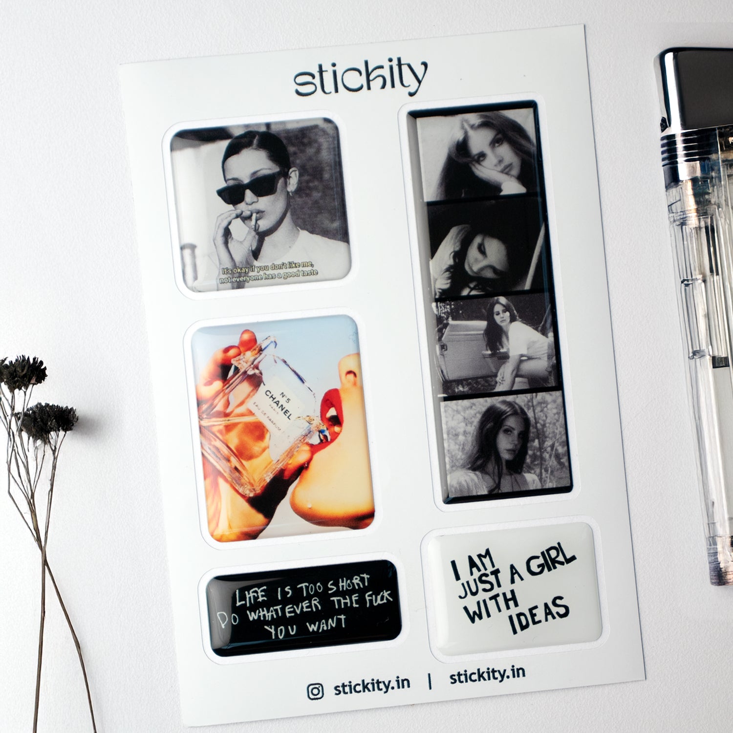 Mascara & Malice Sticker Pack