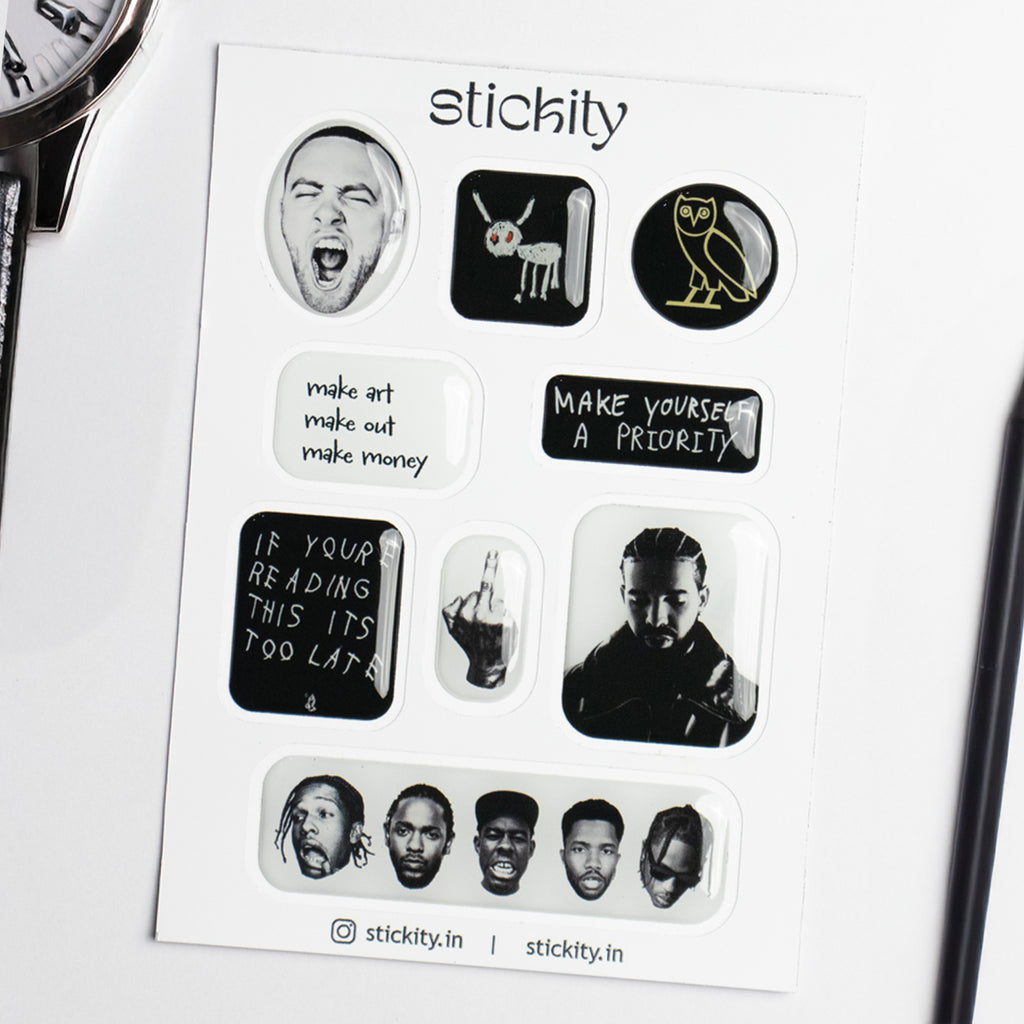 Midnight Playlist Sticker Pack