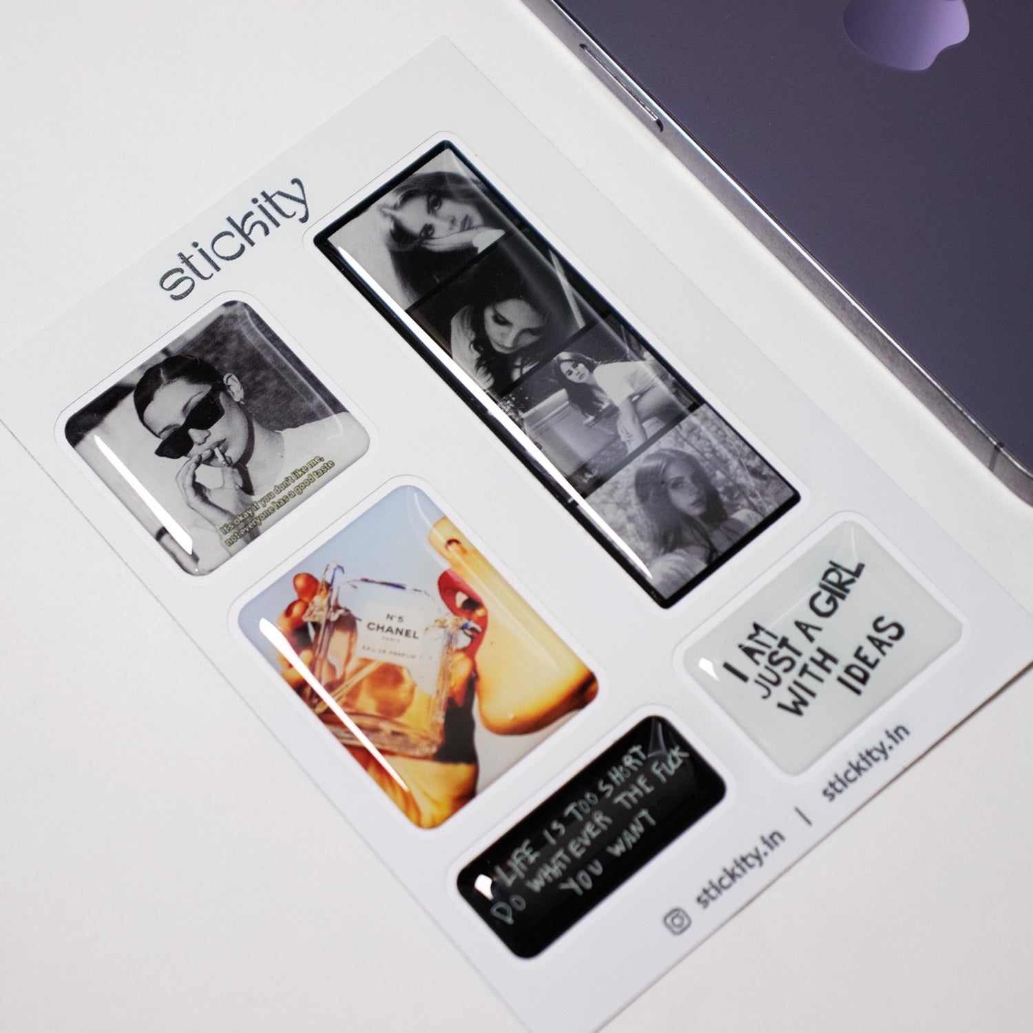 Mascara & Malice Sticker Pack