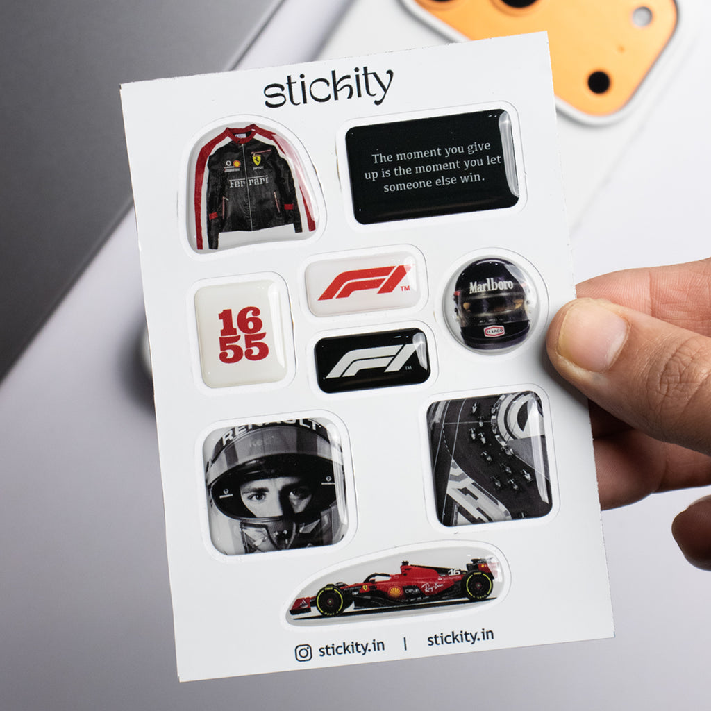 Race Day Sticker Pack