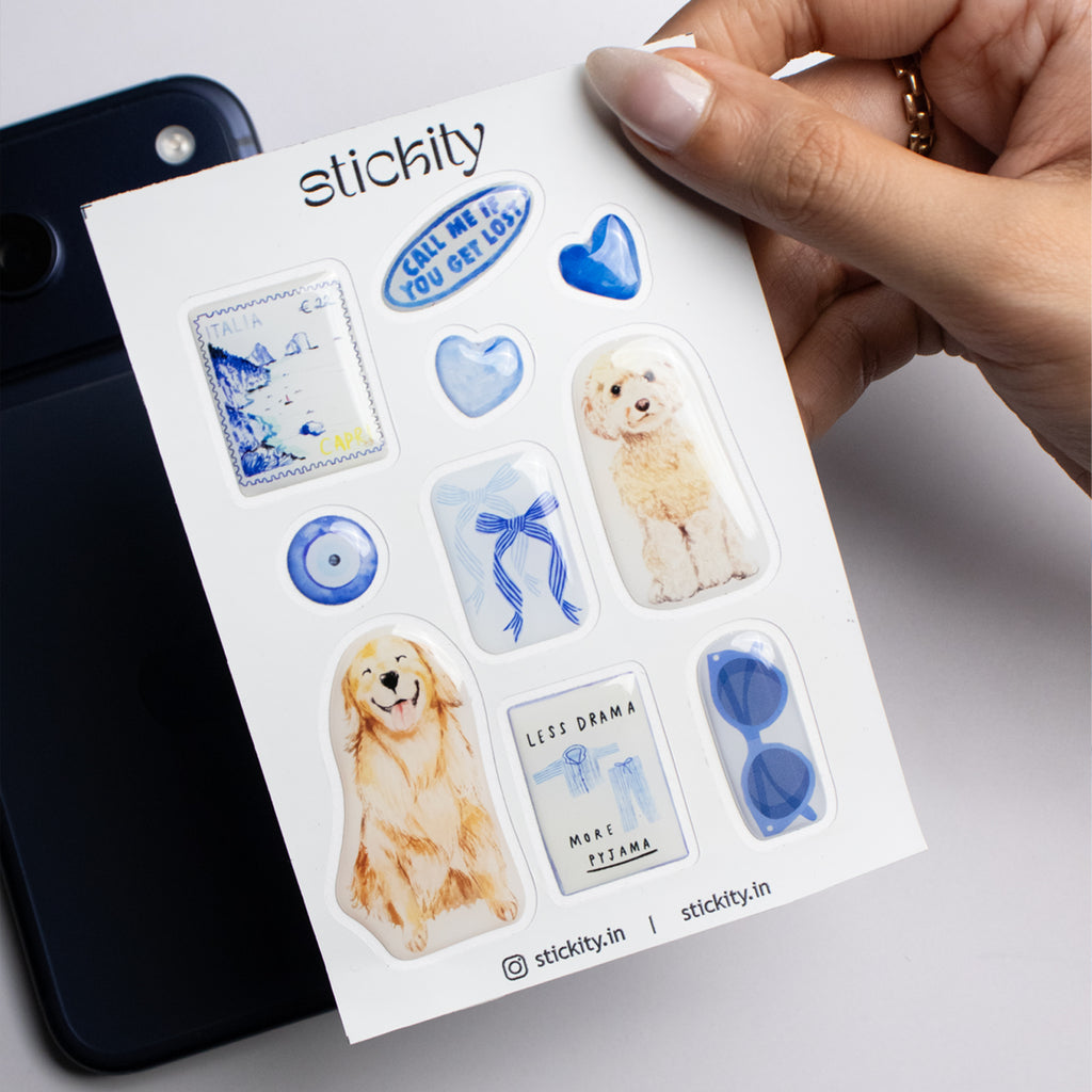 Serotonin Blues Sticker Pack