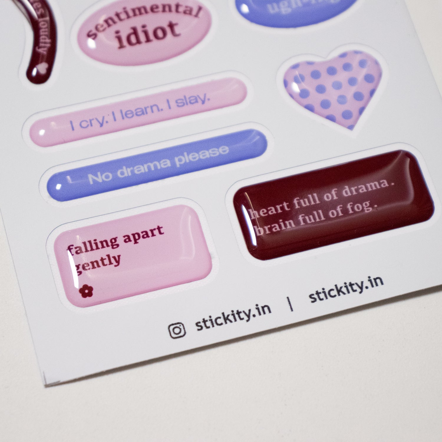 Pretty Little Meltdowns Sticker Pack