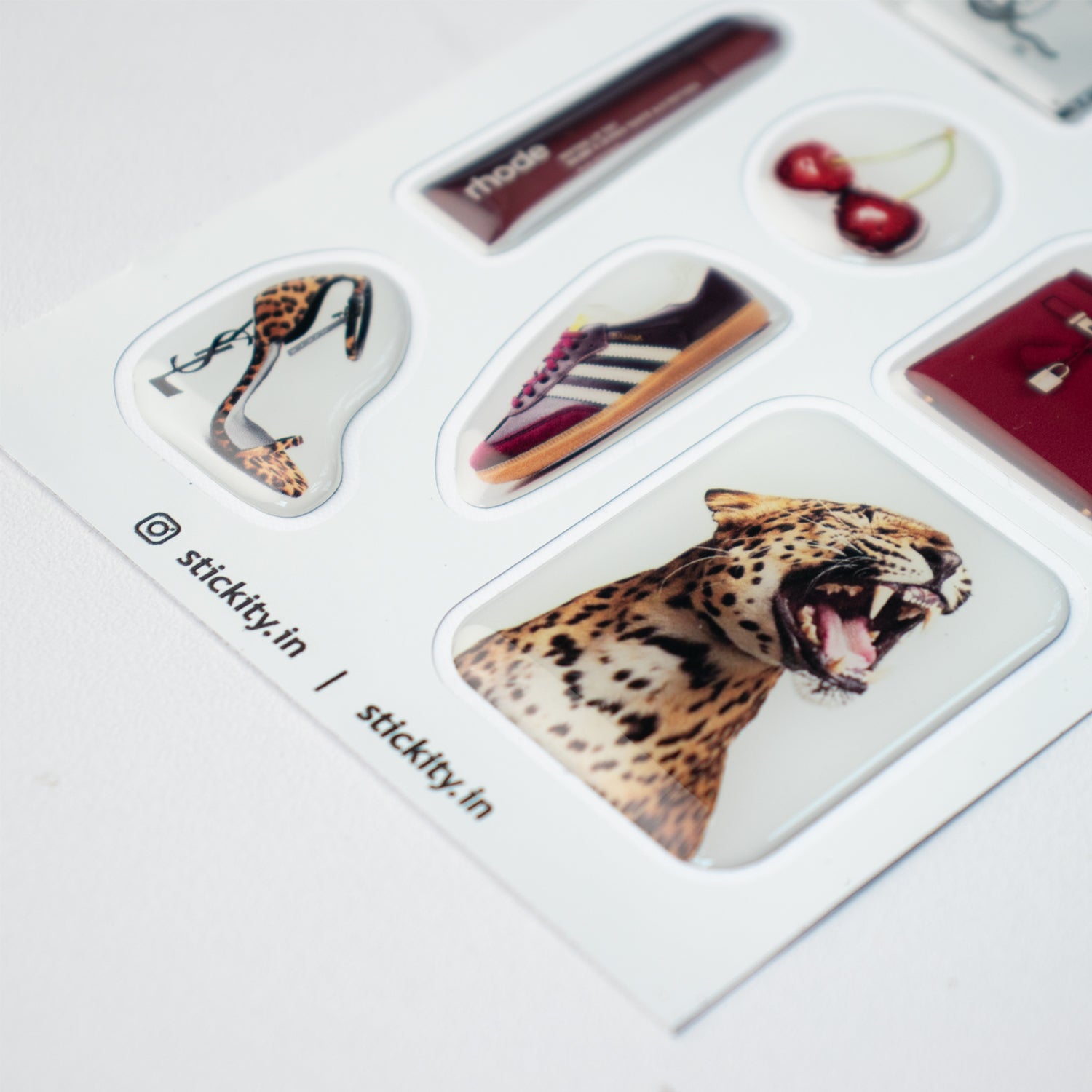 Wild Girl with a Wallet Sticker Pack