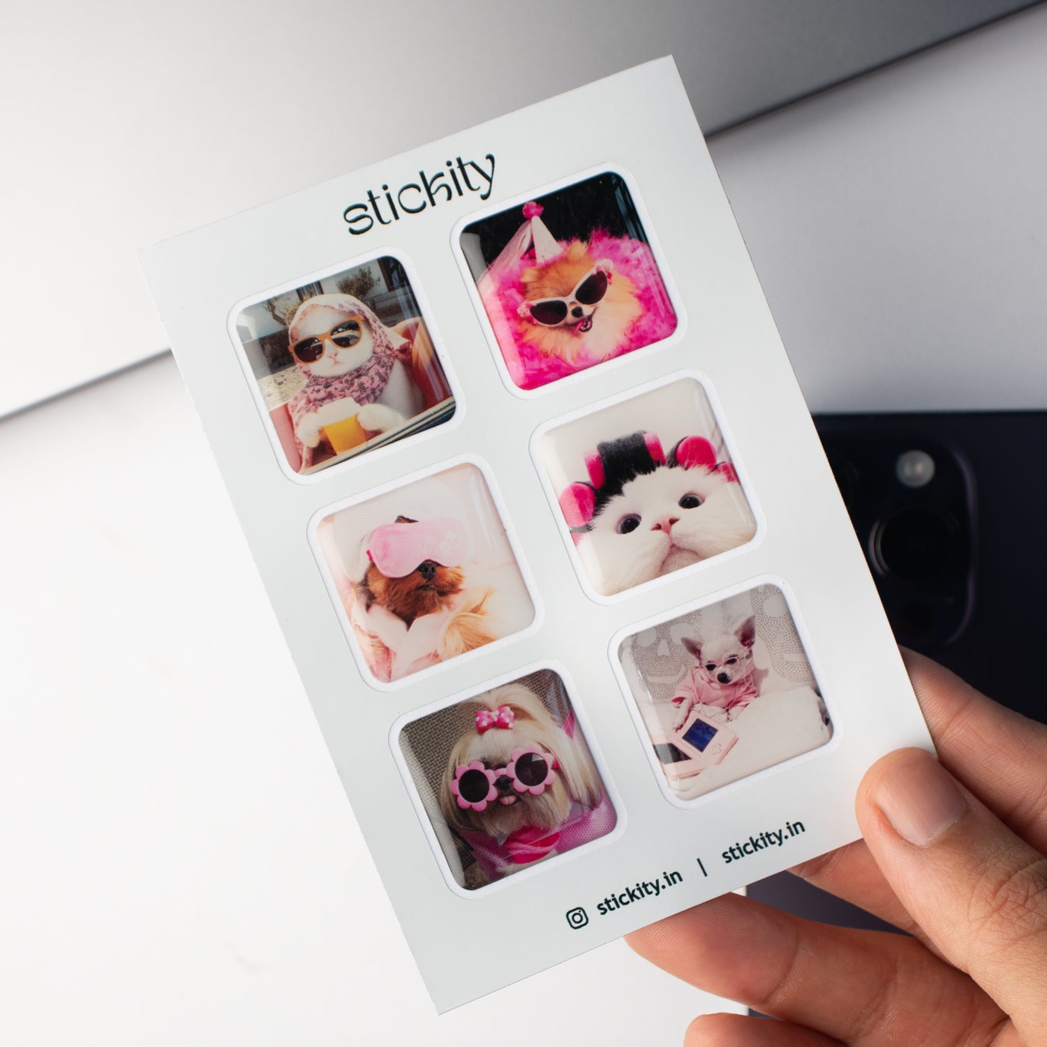 Everyday Cat Mood Sticker Pack