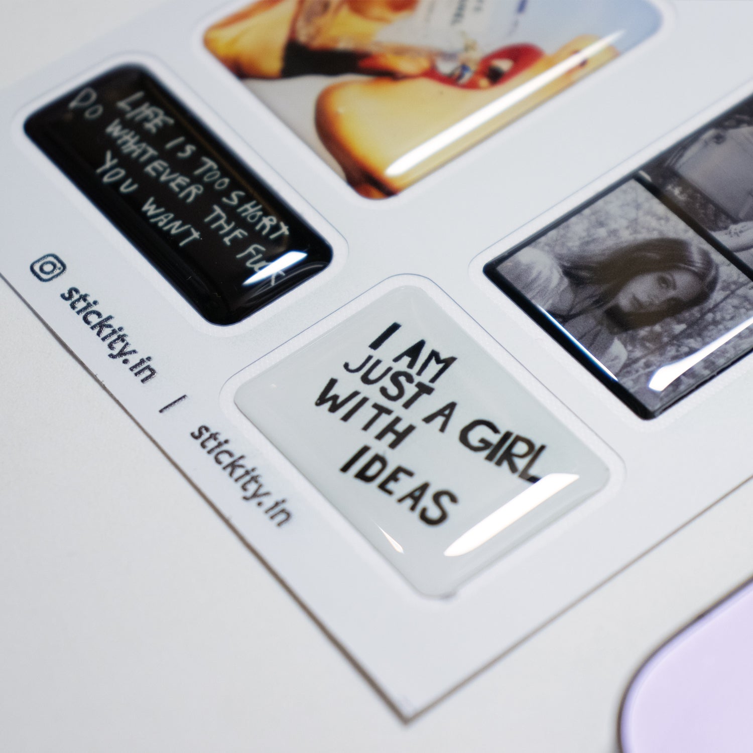Mascara & Malice Sticker Pack