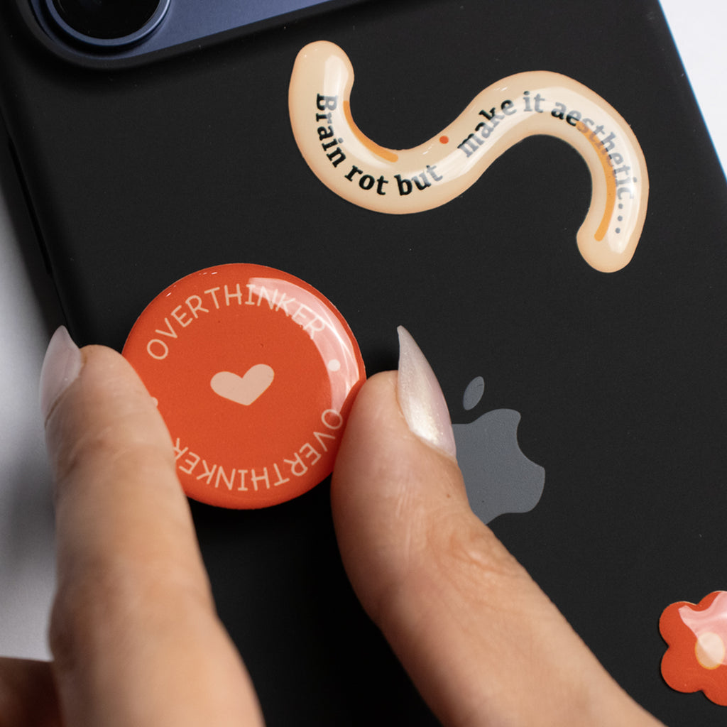 Overthinker Club Sticker Pack