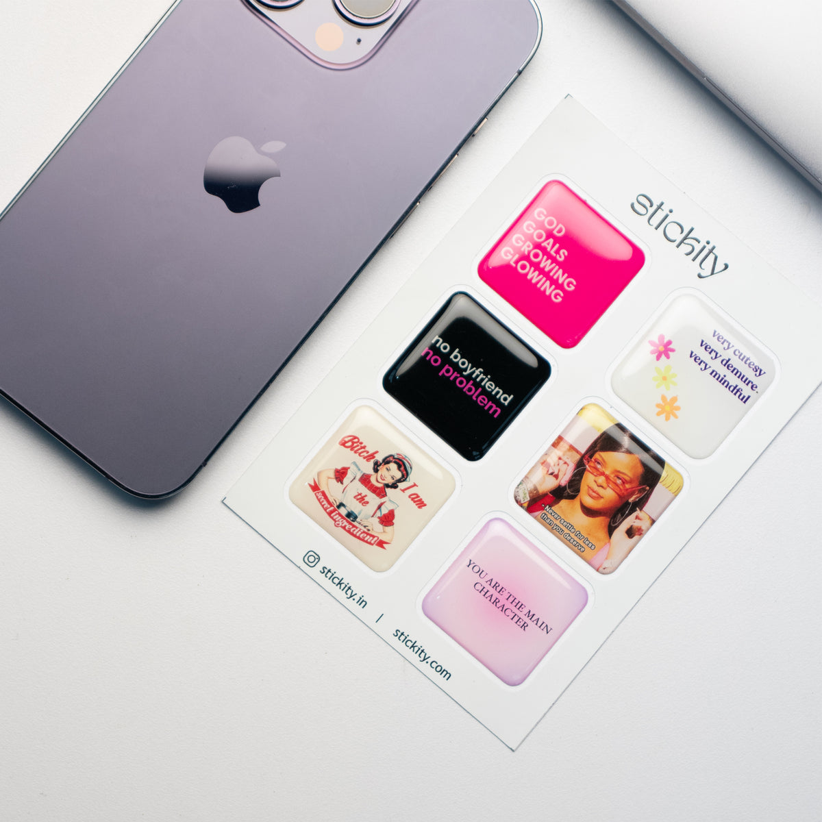 Sass & Shine Sticker Pack