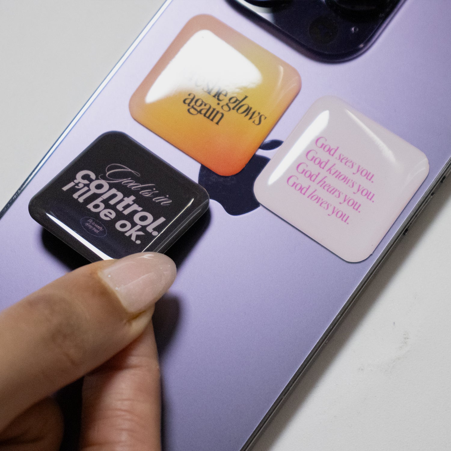 Anchored In Faith Sticker Pack