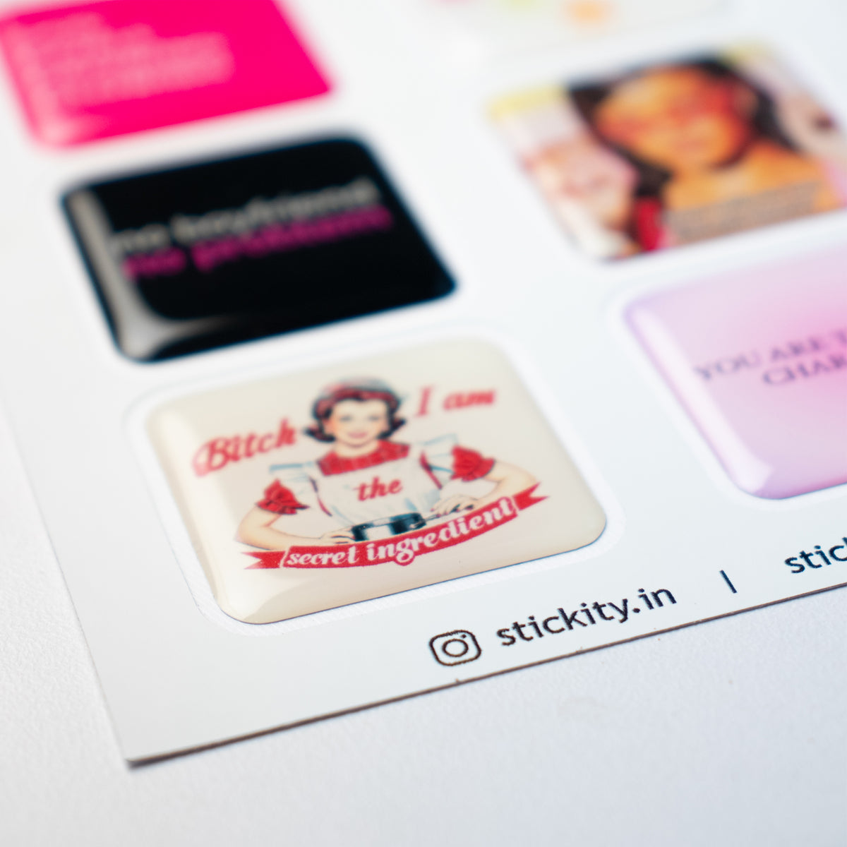 Sass & Shine Sticker Pack