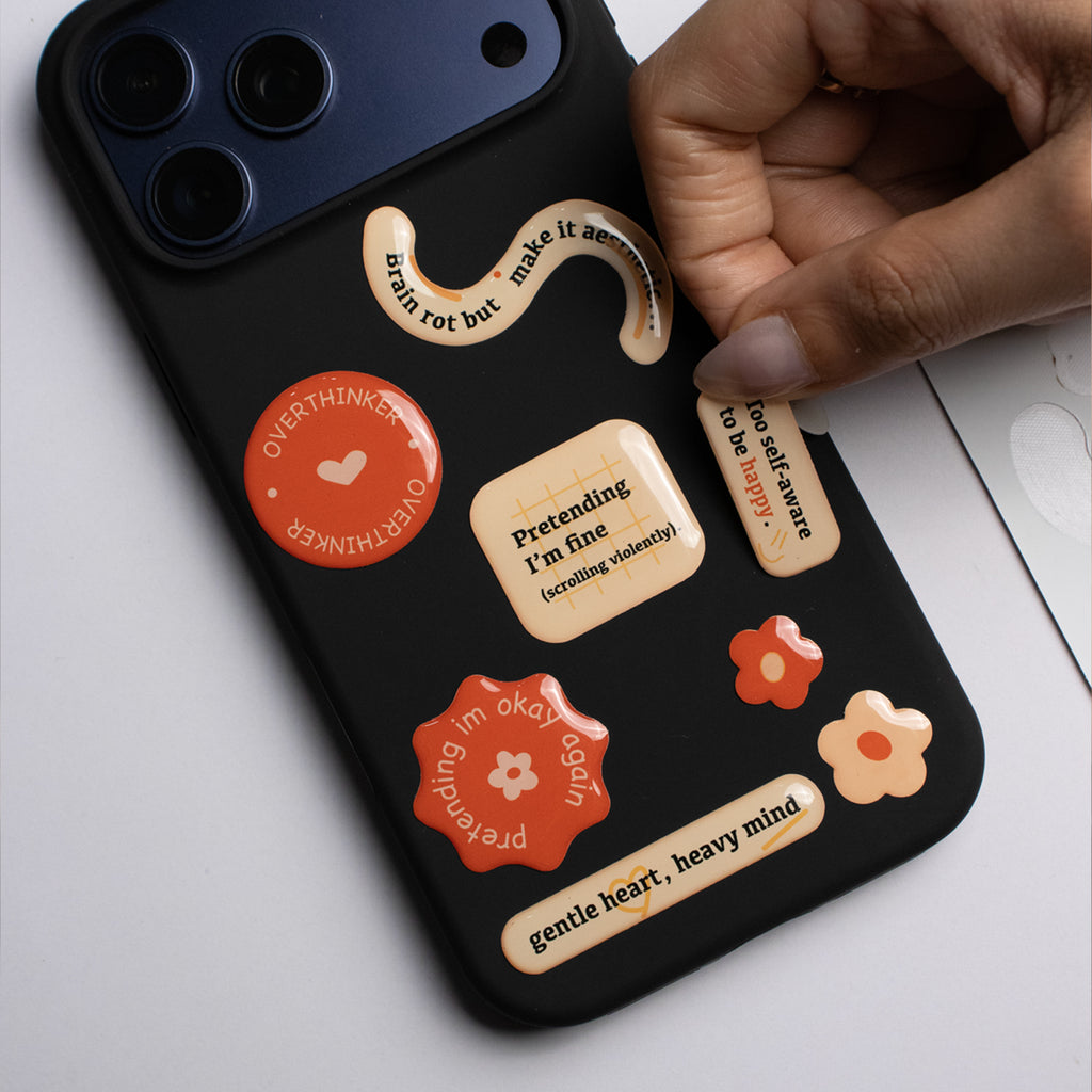 Overthinker Club Sticker Pack