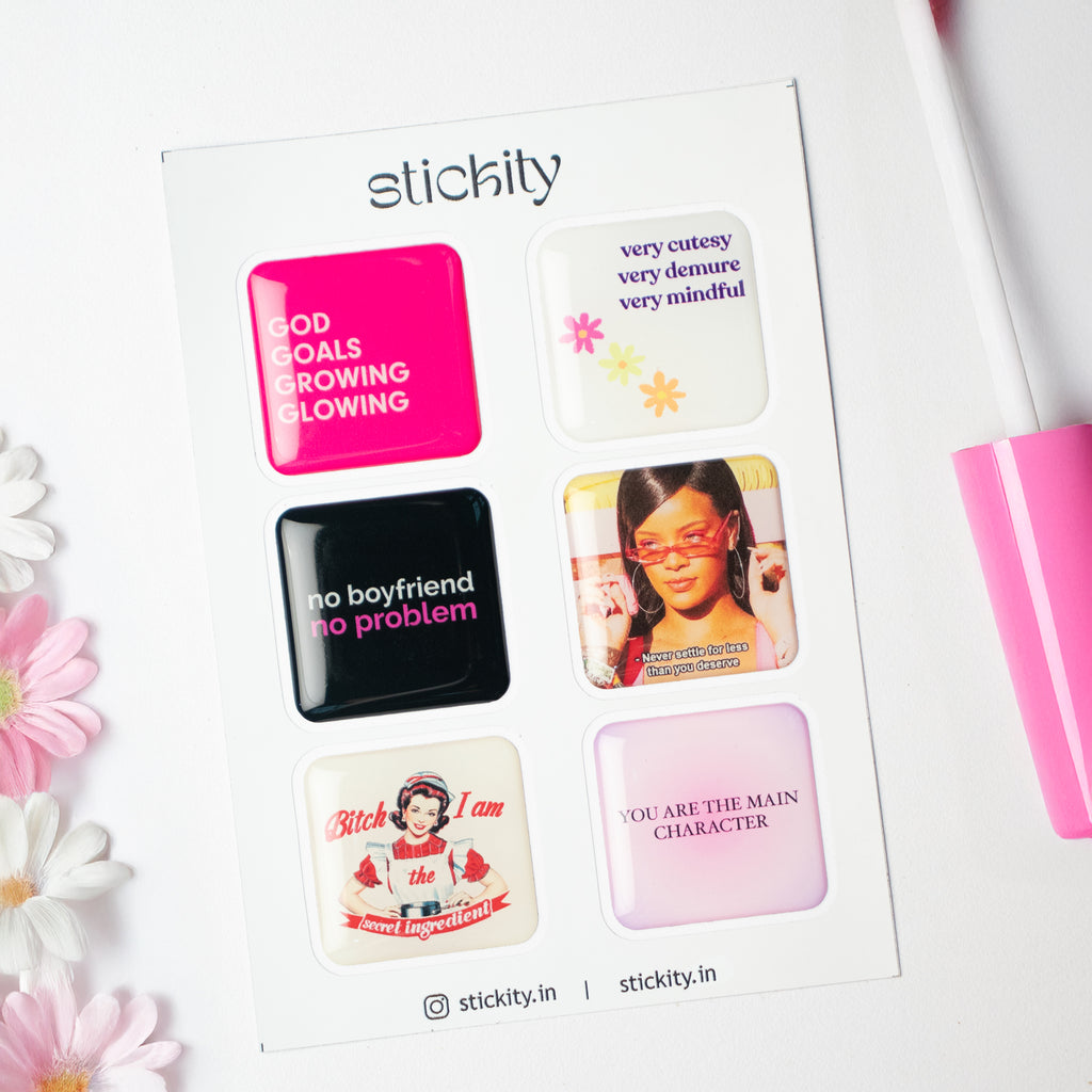 Sass & Shine Sticker Pack