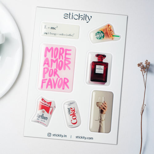 Amor & Aroma Sticker Pack