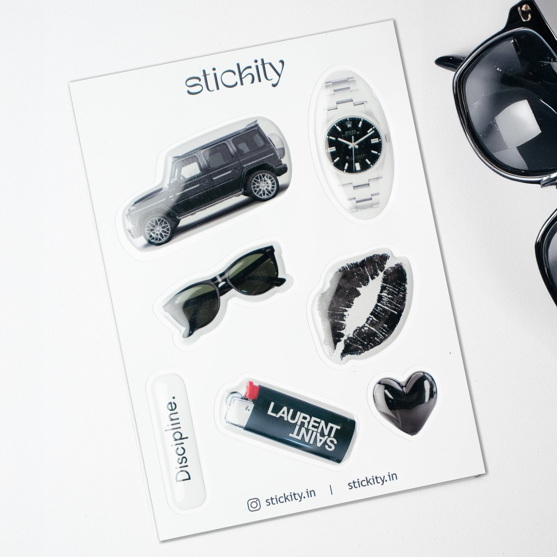 Dark Aesthetic Sticker Pack